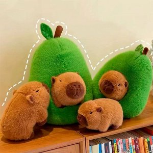 Мягкая игрушка "Капибара-груша"