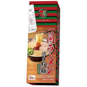 Ichiran Ichiran Ramen Hakata - тонкоцу рамен с насыщенным бульоном и фирменной красной специей