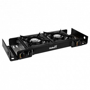 Плита газовая двухконфорочная (HS-BDZ-2X155) Helios [625х286х108мм, 155 г/ч, 2,!кВт, 2,45кг]