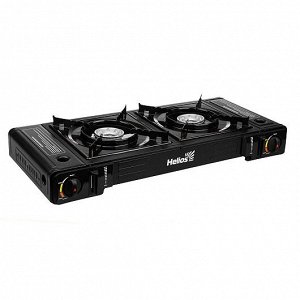 Плита газовая двухконфорочная (HS-BDZ-2X155) Helios [625х286х108мм, 155 г/ч, 2,!кВт, 2,45кг]