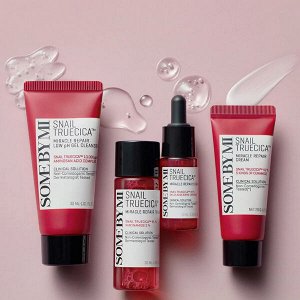 Набор миниатюр с муцином улитки Some By Mi Snail Truecica Miracle Repair Starter Kit