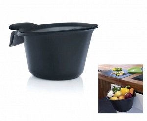 Контейнер Реверси 2,5л черный, овощечистка 1шт - Tupperware®.