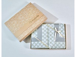 Комплект постельного белья 1,5-спальный, египетский хлопок Premium 2249-4S