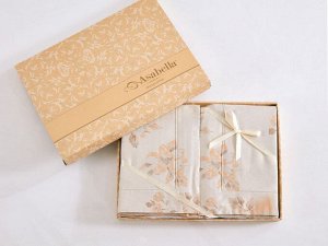 Комплект постельного белья Евро, хлопковый жаккард 2242-6