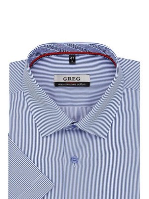 Сорочка мужская короткий рукав GREG 221/201/45018/Z/1p