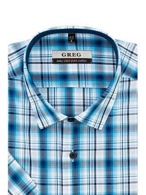 Сорочка мужская короткий рукав GREG 225/201/4229/C/1_V