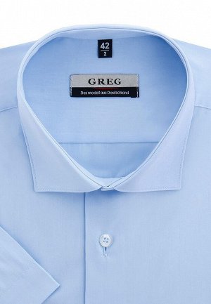 Сорочка мужская короткий рукав GREG 210/109/CL/ZV_V