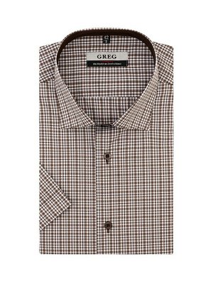 Сорочка мужская короткий рукав GREG 555/109/1100/Z/1p