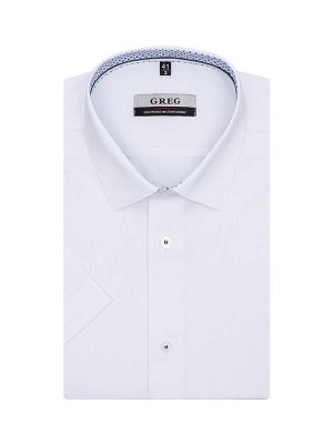 Сорочка мужская короткий рукав GREG 100/209/WH/Z/9p