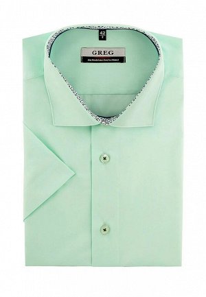 Сорочка мужская короткий рукав GREG 410/109/RF MINT/Z/1p_x