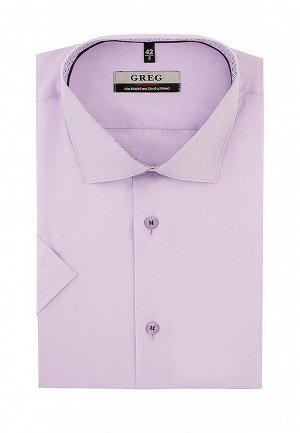 Сорочка мужская короткий рукав GREG 720/109/LV/ZN/1p_GB