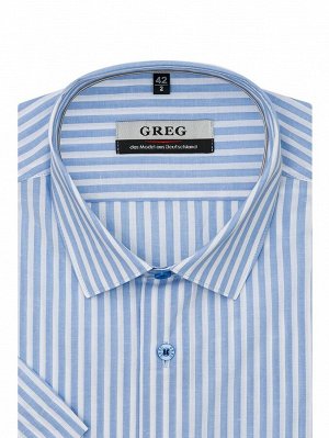 Сорочка мужская короткий рукав GREG 211/208/235/1p