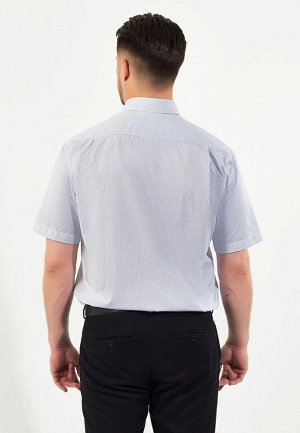 Сорочка мужская короткий рукав GREG 211/108/Z/1p STRETCH_x_GB