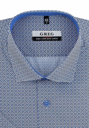 Сорочка мужская короткий рукав GREG 223/101/96012/Z/1_GB