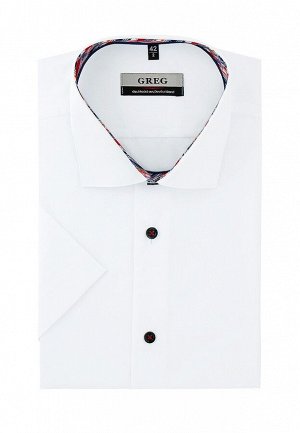 Сорочка мужская короткий рукав GREG 100/109/WH/Z/3p_GB