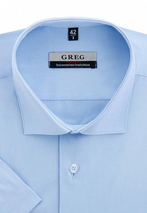 Сорочка мужская короткий рукав GREG 210/109/CL/Z_GB