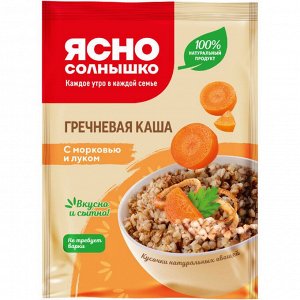 Каша гречневая морк/лук 45гр*5шт