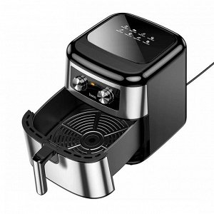 Аэрофртюрница, аэрогриль электрическая Hoco AirFryer, 1700 Вт, 8 литров