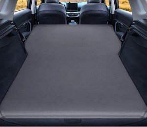 Самонадувающийся матрац в авто Easy life [185х130х8 см, замша серый]