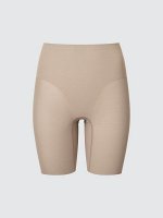UNIQLO Non-Line Shaper Shorts Support – бесшовные корректирующие шорты - 32 BEIGE