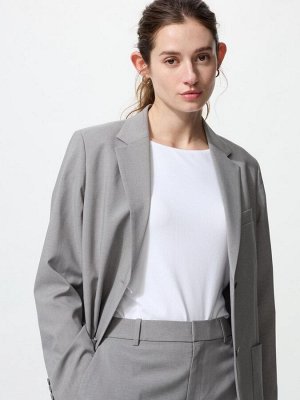 UNIQLO - футболка-бюстгальтер AIRism из хлопка 09 BLACK