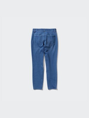 UNIQLO - ультраэластичные укороченные джеггинсы со средней посадкой - 65 BLUE