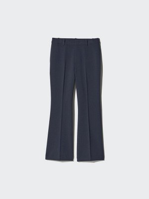 UNIQLO - расклешенные смарт-брюки - 69 NAVY