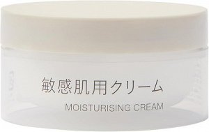 MUJI Moisturising Cream For Sensitive Skin - гипоаллергенный крем с керамидами и растительными экстрактами для чувствительной кожи