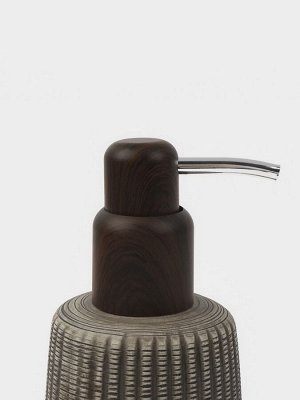 Набор для ванной SAVANNA Wood, 2 предмета, дозатор для мыла, стакан