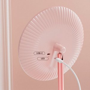 Зеркало настольное с LED-подсветкой и подставкой для телефона