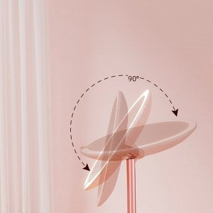 Зеркало настольное с LED-подсветкой и подставкой для телефона