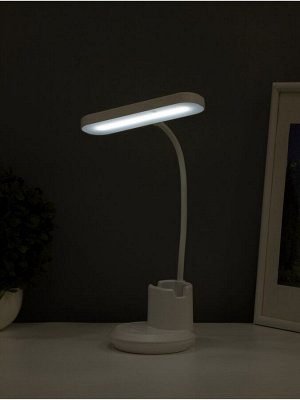 Светильник настольный «Первый» АКБ 800Ма USB Type-C 5Вт LED 3000-6000К сенсор 10х15,5х28см 1084105