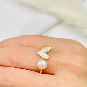 Комплект из Жемчуга (подвеска,пусеты,кольцо)