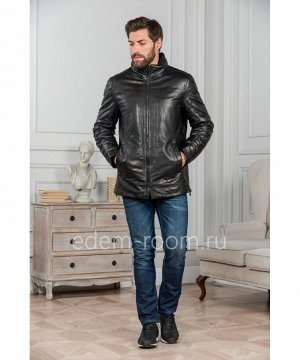 Мужская кожаная куртка для зимыАртикул: W-8001-3