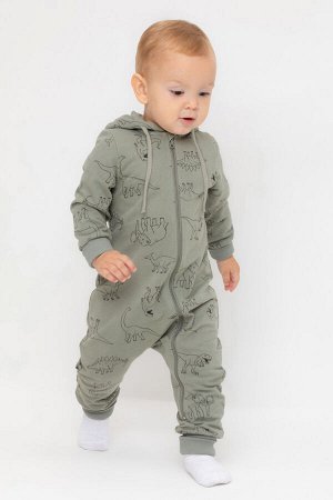 Комбинезон(Весна-Лето)+boys (зеленый чай, динозавры к552)