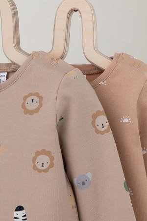 Набор полукомбинезон(Весна-Лето)+baby (зоопарк, маленькие солнышки)