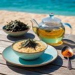 Каша заварная ЖМЫХОВАЯ льняная ламинария-куркума