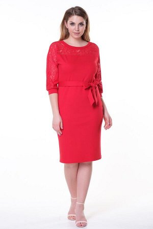 Платье Эва №2.Цвет:красный