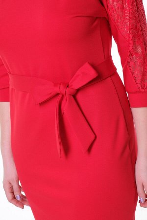 Платье Эва №2.Цвет:красный