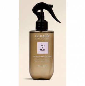 ECOLATIER Арома- спрей для дома IRIS & MUSK 300 мл