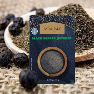 PATANJALI Black Pepper Powder Перец чёрный молотый 100г