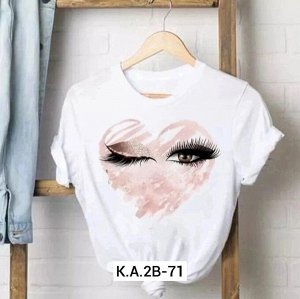 Футболка женская (без выбора цвета), код 3688140
