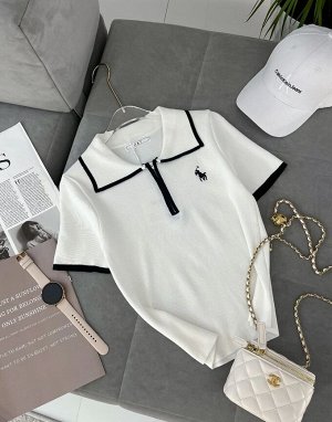 Футболка поло женская, код 50296281