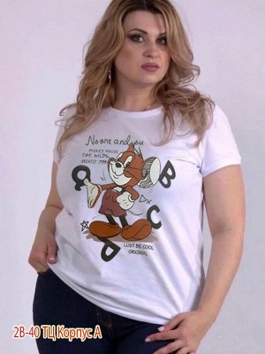 Футболка женская, код 6728070