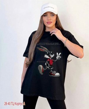 Футболка женская, код 6728084