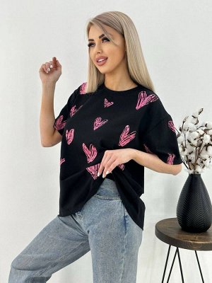 Футболка женская, код 6728015