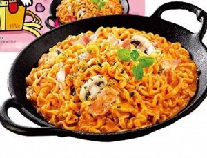 Лапша Boodak со вкусом острой курицы «Карбонара», 140гр. 1*40, шт