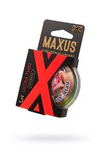 ПРЕЗЕРВАТИВЫ MAXUS УЛЬТРАТОНКИЕ В ЖЕЛЕЗНОМ КЕЙСЕ № 3, 18 СМ