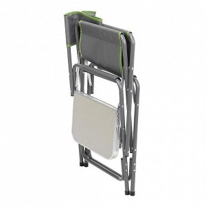 Кресло с откидным столиком (T-PR-DC-95100T-19-GR) PREMIER [83х46х84 см, сталь, до 110кг, Ø19мм, 4,3кг]