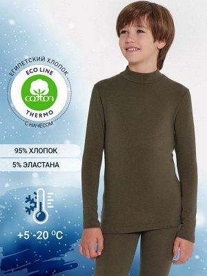 Джемпер для мальчиков в оливковом цвете